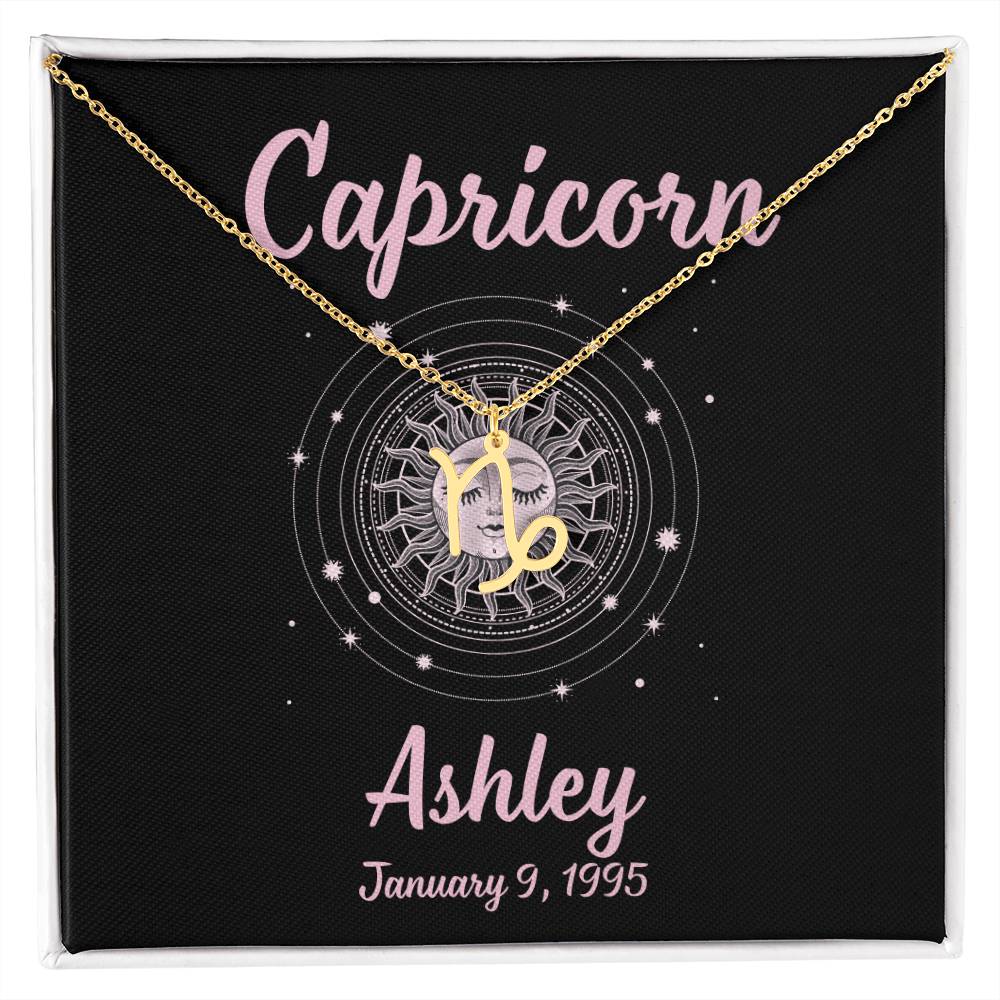 Zodiac Personalized Necklace