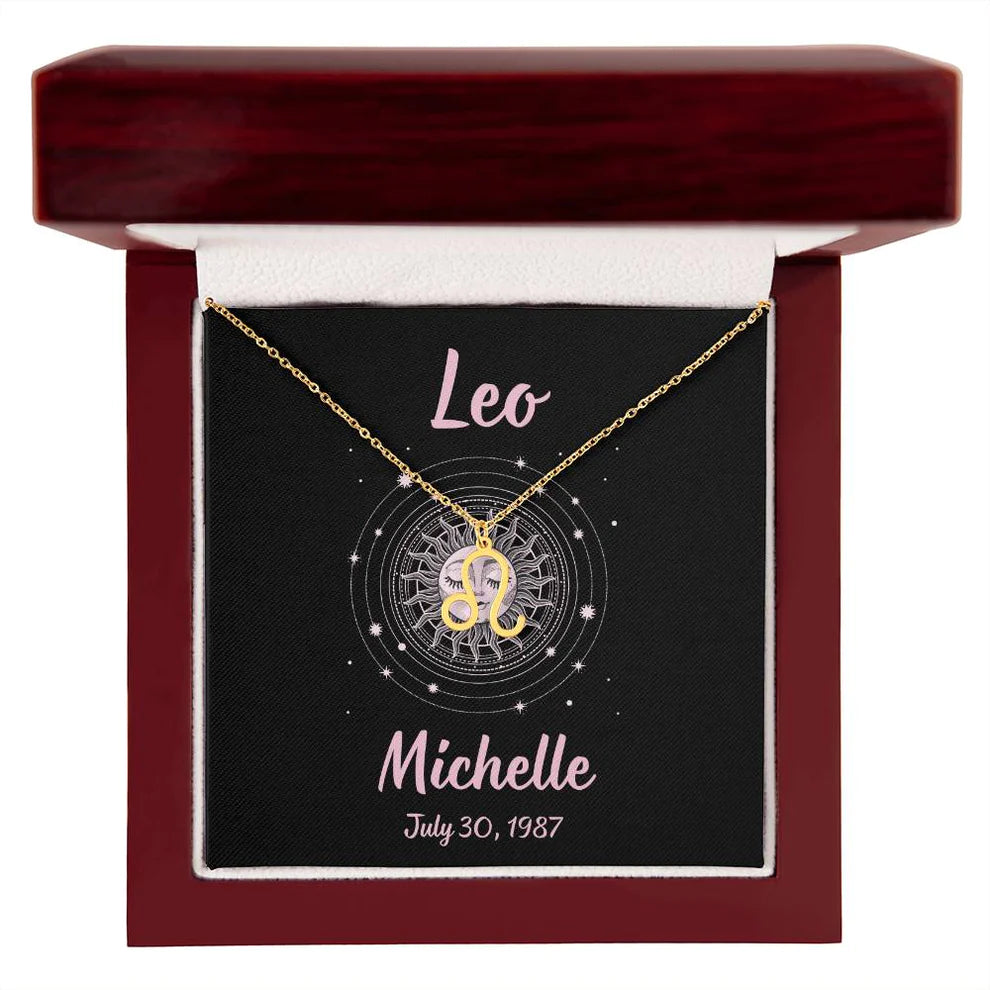 Zodiac Personalized Necklace