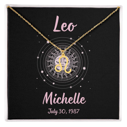 Zodiac Personalized Necklace