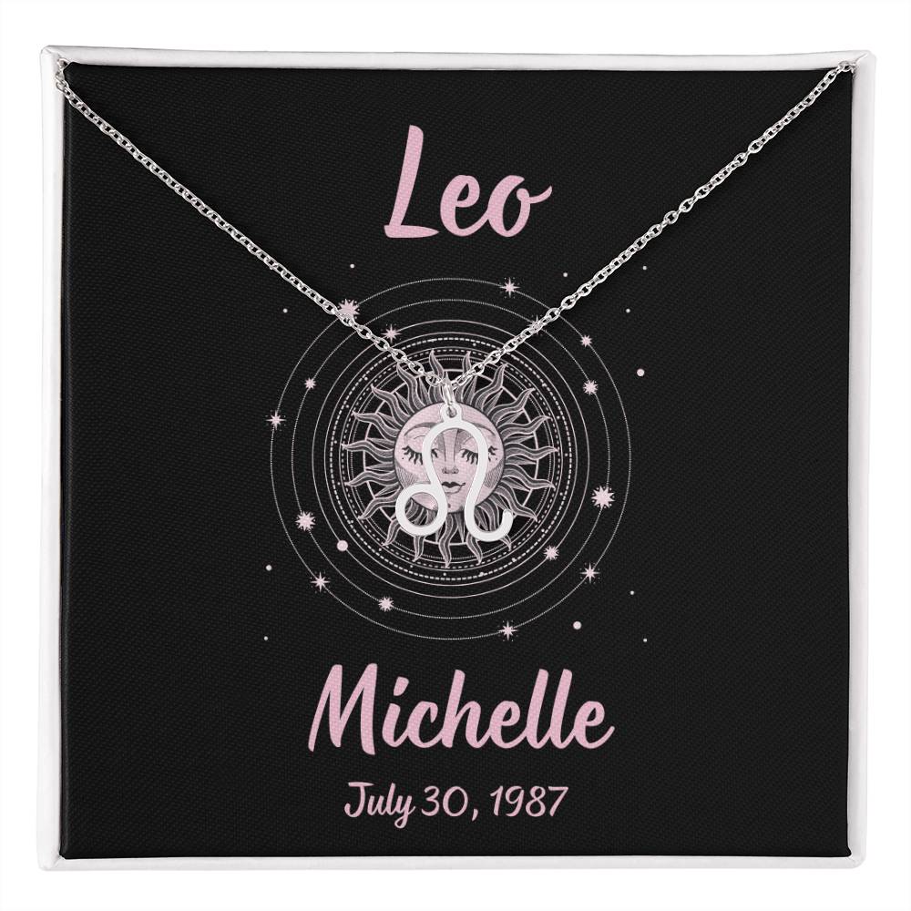 Zodiac Personalized Necklace