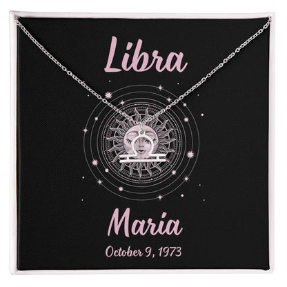 Zodiac Personalized Necklace